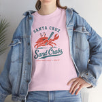 Santa Cruz Sand Crabs T-Shirt (Heavyweight) - Vintage Defunct Baseball Teams - California