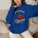 New Iberia Pelicans Hoodie - Vintage Defunct Baseball Teams - Louisiana