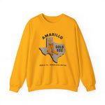 Amarillo Gold Sox Crewneck Sweatshirt - Vintage Defunct Baseball Teams - Texas