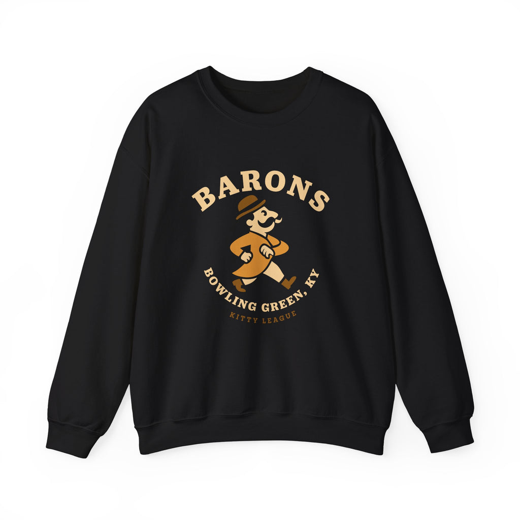 Bowling Green Barons Crewneck Sweatshirt - Vintage Defunct Baseball Teams