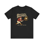Bloomington Bloomers T-Shirt (Premium Lightweight) - Vintage Defunct Baseball Teams - Illinois