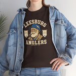 Leesburg Anglers T-Shirt (Heavyweight) - Vintage Defunct Baseball Teams - Florida