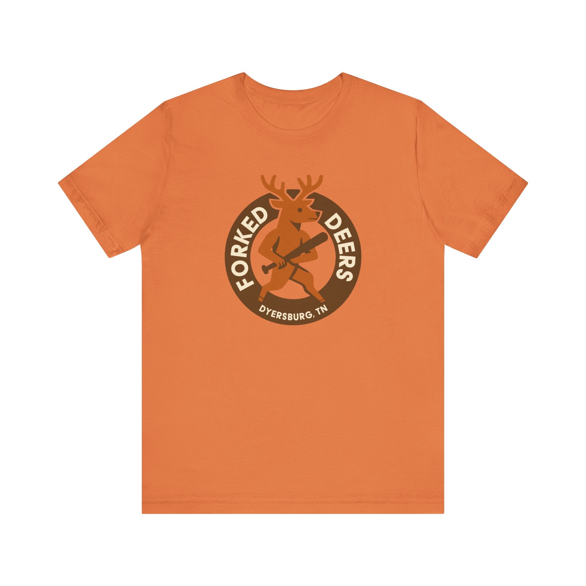 Dyersburg Forked Deers T-Shirt (Premium Lightweight) - Vintage Defunct Baseball Teams