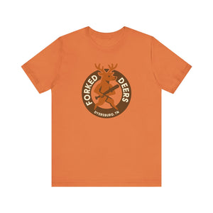 Dyersburg Forked Deers T-Shirt (Premium Lightweight) - Vintage Defunct Baseball Teams