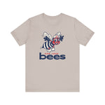 San Jose Bees 1960s Style T-Shirt (Premium Lightweight) - Vintage Defunct Baseball Teams - California