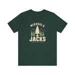 Missoula Timberjacks T-Shirt (Premium Lightweight) - Vintage Defunct Baseball Teams - Montana