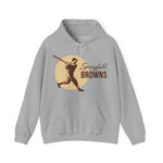 Springfield Browns Hoodie - Vintage Defunct Baseball Teams