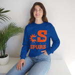 Salinas Spurs Crewneck Sweatshirt - Vintage Defunct Baseball Teams - California