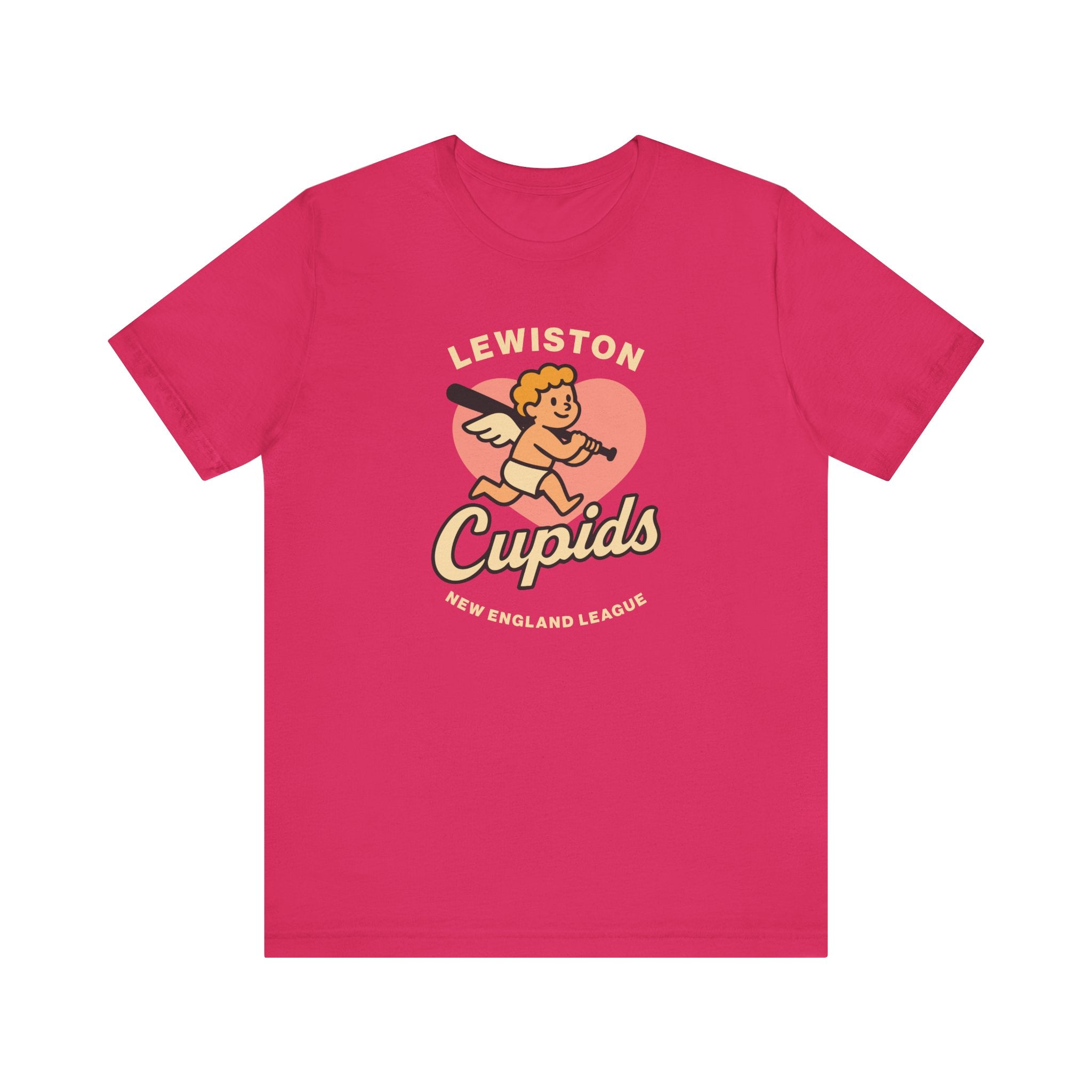 Lewiston Cupids T-Shirt (Premium Lightweight) - Vintage Defunct Baseball Teams