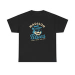Madison Blues T-Shirt (Heavyweight) - Vintage Defunct Baseball Teams - Wisconsin