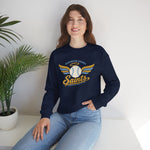 Wessington Springs Saints Crewneck Sweatshirt - Vintage Defunct Baseball Teams - South Dakota
