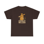 Crowley Millers T-Shirt (Heavyweight) - Vintage Defunct Baseball Teams - Louisiana