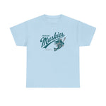 Muskegon Muskies T-Shirt (Heavyweight) - Vintage Defunct Baseball Teams - Michigan