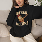 Dothan Browns Hoodie - Vintage Defunct Baseball Teams - Alabama