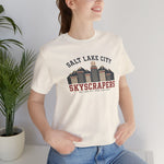 Salt Lake City Skyscrapers T-Shirt (Premium Lightweight) - Vintage Defunct Baseball Teams - Utah