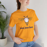 San Jose Bees 1980s Style T-Shirt (Premium Lightweight) - Vintage Defunct Baseball Teams - California