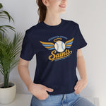 Wessington Springs Saints T-Shirt (Premium Lightweight) - Vintage Defunct Baseball Teams - South Dakota