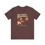 Bloomington Bloomers T-Shirt (Premium Lightweight) - Vintage Defunct Baseball Teams - Illinois