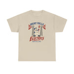 Great Falls Electrics T-Shirt (Heavyweight) - Vintage Defunct Baseball Teams - Montana