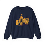 Raleigh Capitals Crewneck Sweatshirt - Vintage Defunct Baseball Teams - North Carolina