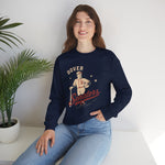 Dover Senators Crewneck Sweatshirt - Vintage Defunct Baseball Teams - Delaware