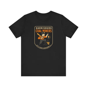 Harrisburg Coal Miners T-Shirt (Premium Lightweight) - Vintage Defunct Baseball Teams