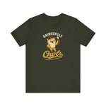 Gainesville Owls T-Shirt (Premium Lightweight) - Vintage Defunct Baseball Teams - Texas