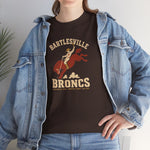 Bartlesville Broncs T-Shirt (Heavyweight) - Vintage Defunct Baseball Teams - Oklahoma