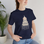 Bismarck Capitals T-Shirt (Premium Lightweight) - Vintage Defunct Baseball Teams - North Dakota