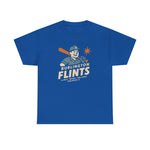 Burlington Flints T-Shirt (Heavyweight) - Vintage Defunct Baseball Teams - Iowa