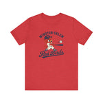 Winston-Salem Red Birds T-Shirt (Premium Lightweight) - Vintage Defunct Baseball Teams - North Carolina