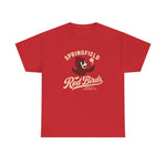 Springfield Red Birds T-Shirt (Heavyweight) - Vintage Defunct Baseball Teams - Illinois