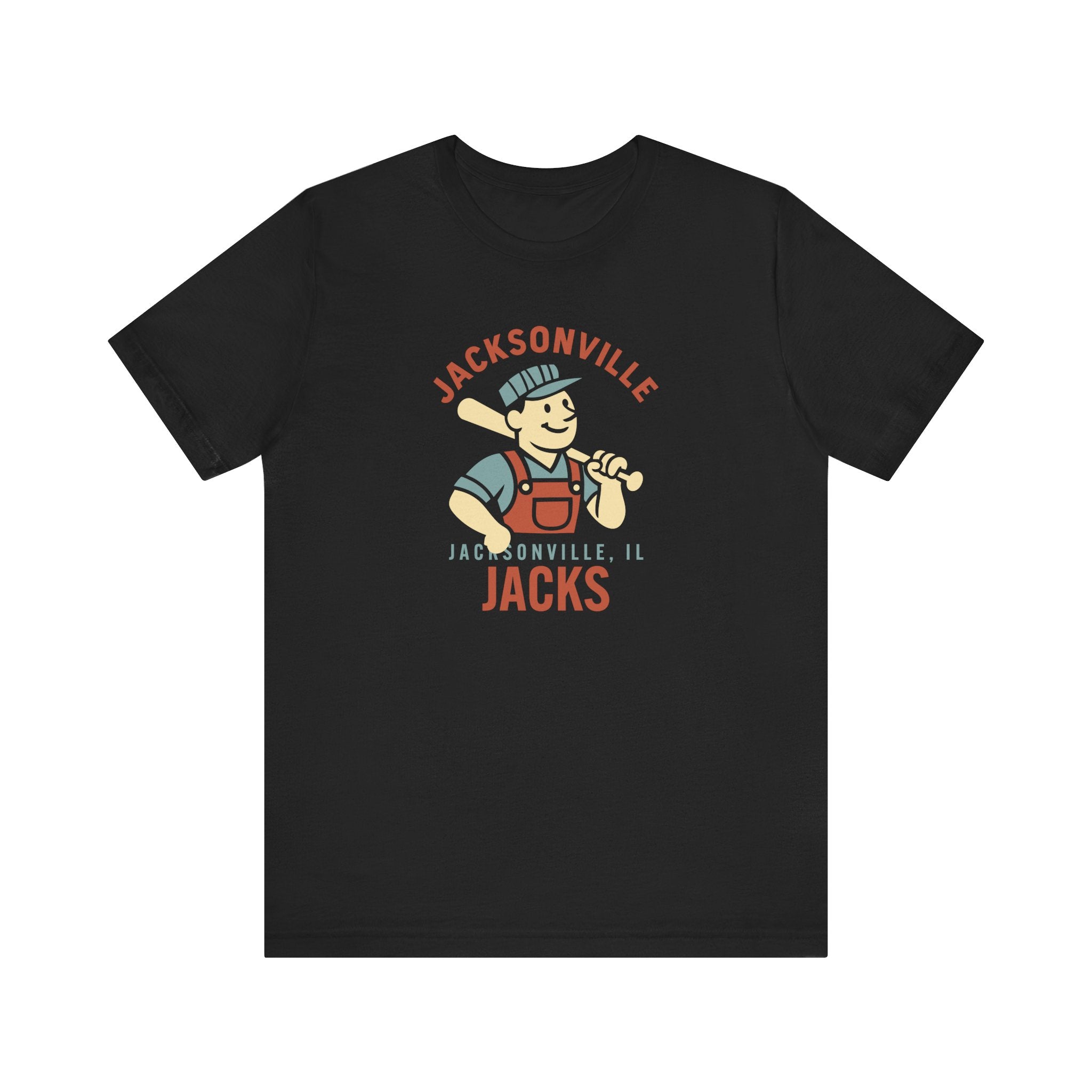 Jacksonville Jacks T-Shirt (Premium Lightweight) - Vintage Defunct Baseball Teams