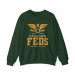 Federalsburg Feds Crewneck Sweatshirt - Vintage Defunct Baseball Teams - Maryland