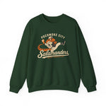 Pocomoke City Salamanders Crewneck Sweatshirt - Vintage Defunct Baseball Teams - Maryland