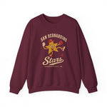 San Bernardino Stars Crewneck Sweatshirt - Vintage Defunct Baseball Teams - California