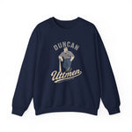Duncan Uttmen Crewneck Sweatshirt - Vintage Defunct Baseball Teams - Oklahoma