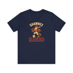Shawnee Hawks T-Shirt (Premium Lightweight) - Vintage Defunct Baseball Teams - Oklahoma