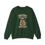 Anaconda Serpents Crewneck Sweatshirt - Vintage Defunct Baseball Teams - Montana