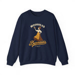 Moorhead Barmaids Crewneck Sweatshirt - Vintage Defunct Baseball Teams - Minnesota