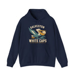 Galveston White Caps Hoodie - Vintage Defunct Baseball Teams - Texas