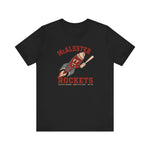 McAlester Rockets T-Shirt (Premium Lightweight) - Vintage Defunct Baseball Teams - Oklahoma