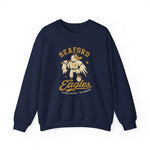 Seaford Eagles Crewneck Sweatshirt - Vintage Defunct Baseball Teams - Delaware