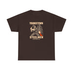 Youngstown Steelmen T-Shirt (Heavyweight) - Vintage Defunct Baseball Teams - Ohio