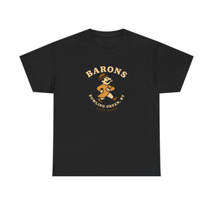 Bowling Green Barons T-Shirt (Heavyweight) - Vintage Defunct Baseball Teams
