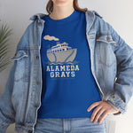 Alameda Grays T-Shirt (Heavyweight) - Vintage Defunct Baseball Teams - California