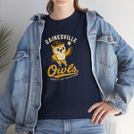 Gainesville Owls T-Shirt (Heavyweight) - Vintage Defunct Baseball Teams - Texas