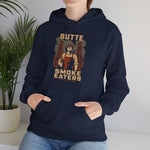 Butte Smoke Eaters Hoodie - Vintage Defunct Baseball Teams - Montana