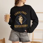Charleroi Governors Crewneck Sweatshirt - Vintage Defunct Baseball Teams - Pennsylvania