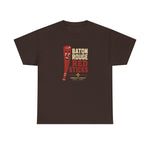 Baton Rouge Red Sticks T-Shirt (Heavyweight) - Vintage Defunct Baseball Teams - Louisiana